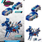 Unicorn Transformer : Magic Transformation Super Combination Car Toy 2 in 1 Kids Magnetic Collision Transforming Car Diy Toy