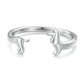 4Pc Adjustable Dachshund Dog Ring - Cute, Simple, Open-End Design, Multi-Color Fashion Jewelry for Men and Women, Daily Wear Acc