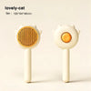 Pet Brush One Button Cleaning Brush Magic Beauty Cat Hair Brush Easy to Carry Re-Use Multi-Function Brush