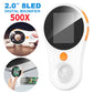 1000X/500X Handheld Digital Microscope Magnifier 2.0 Inch IPS Screen Microscopes with 8 LED Light for Kids USB Lab Equipment
