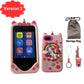 Kids Smart Phone Children Toys Mini Smart Phone Unicorn Toys Games Dual Camera Music Player Boys Girls Christmas Birthday Gifts