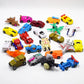 6 Pcs Novelty Funny Mini Deformation Small Car Shape Hundred Change of Car Robot Children Boys Birthday Gift Car Toys