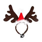 Christmas Antler Hat Pet Adjustable Cute Christmas Caps Small Dogs and Cats Party Costume Costume Cute Headwear Accessories