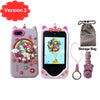 Kids Smart Phone Children Toys Mini Smart Phone Unicorn Toys Games Dual Camera Music Player Boys Girls Christmas Birthday Gifts