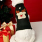 Puppy Knit New Year Dog Turtleneck Winter Clothes Pullover Green Sweatshirts Ugly Knitted Christmas Cat Sweater for Small Dogs