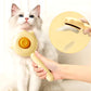 Pet Brush One Button Cleaning Brush Magic Beauty Cat Hair Brush Easy to Carry Re-Use Multi-Function Brush