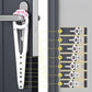 Adjustable Width Cat Door Holder Latch Fish Shaped Design Fast Flex Latch Strap Door Stopper Pet Supplies