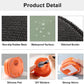 Dog Button Record Talking Pet Communication Vocal Training Interactive Toy Bell Ringer with Pad and Sticker Easy to Use