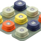 Dog Button Record Talking Pet Communication Vocal Training Interactive Toy Bell Ringer with Pad and Sticker Easy to Use