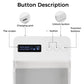 Transparent Keeping Box Smart Phone Lock Box Mobile Phone Prison Self-Discipline Tool with Timer Lcd Display for Adults Kids