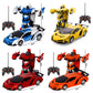 1/18 Rc Transformer Car 2 in 1 Transformation Robots Models Remote Control Car Racing Toy Fighting Toy Gift Boys Birthday Toy