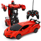 1/18 Rc Transformer Car 2 in 1 Transformation Robots Models Remote Control Car Racing Toy Fighting Toy Gift Boys Birthday Toy