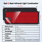 Red＆Infrared Therapy Belt Body Therapy Heating Pad Device Cushion Mat Waist Back Shoulder Muscle Pain Relief Massage