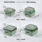 Madden Portable Double-Decker Dog Travel Bowl for Cat Folding Bowl Food and Water Pet Outdoor Travel Supplies