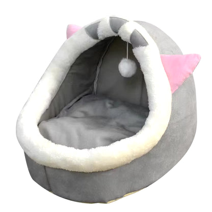 Deep Sleep Cat Bed Warm Pet Basket Cozy Cat House Kitten Lounger Cushion Cat Nesk Tent Very Soft Small Dog Mat Bag Cave Cats Bed