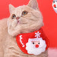 Christmas Pet Cat Dog Hat Santa Small Puppy Xmas Holiday Costume Ornaments Cosplay Props Caps 2024 Christmas Party Pet Supplies