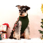 Puppy Knit New Year Dog Turtleneck Winter Clothes Pullover Green Sweatshirts Ugly Knitted Christmas Cat Sweater for Small Dogs