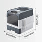 Cat Toilet Fully Enclosed Drawer Style Easy to Clean Portable Cat Manure Box with Splash Guard and Spoon on Top for Pet Supplies