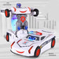 Children'S Transformer Robot Car Toys Fun Electric Transformer Police Car Lights Car Robot Racing Toys 1-6 Years Old Boys Toys