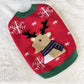 Autumn Winter Dog Clothes Christmas Sweater Pet Schnauzer Yorkshire Maltese Shiba Pomeranian