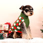 Puppy Knit New Year Dog Turtleneck Winter Clothes Pullover Green Sweatshirts Ugly Knitted Christmas Cat Sweater for Small Dogs