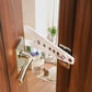 Adjustable Width Cat Door Holder Latch Fish Shaped Design Fast Flex Latch Strap Door Stopper Pet Supplies