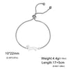 Dachshunds Dog Bracelets for Women Stainless Steel Double Layers Beads Chain Puppy Pet Bracelets Jewelry Birthday Gift