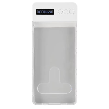Transparent Keeping Box Smart Phone Lock Box Mobile Phone Prison Self-Discipline Tool with Timer Lcd Display for Adults Kids