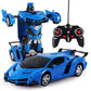 1/18 Rc Transformer Car 2 in 1 Transformation Robots Models Remote Control Car Racing Toy Fighting Toy Gift Boys Birthday Toy