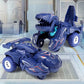 Creative Dinosaur Deformation Car Dinosaur Cars Combined into One Transformer Dinosaur Models Car Toys Stunt Vehicles Toy Gifts