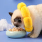 Sunflower Pet Collar Adjustable Anti-Bite Surgery Anti-Lick Wound Healing Cat Protection Collars Soft Plush Elizabethan Collar