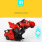 1/18 Rc Transformer Car 2 in 1 Transformation Robots Models Remote Control Car Racing Toy Fighting Toy Gift Boys Birthday Toy