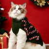 Puppy Knit New Year Dog Turtleneck Winter Clothes Pullover Green Sweatshirts Ugly Knitted Christmas Cat Sweater for Small Dogs