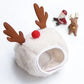 Christmas Pet Cat Dog Hat Santa Small Puppy Xmas Holiday Costume Ornaments Cosplay Props Caps 2024 Christmas Party Pet Supplies