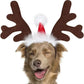 Christmas Antler Hat Pet Adjustable Cute Christmas Caps Small Dogs and Cats Party Costume Costume Cute Headwear Accessories